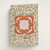 "Jardin Chinois" - Minted x The Met Holiday Cards in Coral by Gwen Bedat - Folded Card