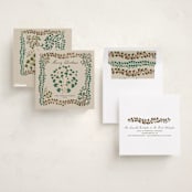 "Tree of Life" - Minted x The Met Holiday Cards in Pinecone by Maja Cunningham - Assembled