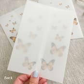 "Monarch butterfly vellum wrap for invitations | Set of 10" - Invitation Jackets and Overlays in multicolorassorted-colors by Maria Ferrer G.