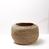 "Aduko Basket 2" - Decorative Storage in natural by AKETEKETE