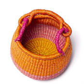 "Zoore Color Block Basket Small" - Decorative Storage in multicolor by AKETEKETE