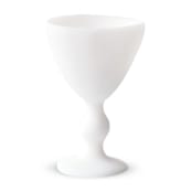"Pedestal Goblet White" - Glassware in white by Tina Frey