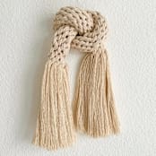 "Holding On" - Original Textile Art in natural by Bharti Trivedi