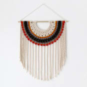 "aura" - Original Textile Art in multicolor by Bharti Trivedi