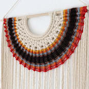 "aura" - Original Textile Art in multicolor by Bharti Trivedi