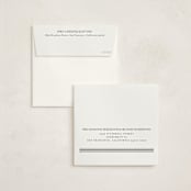 "Timeless Charm" - Foil Press Memorial Cards in Charcoal by Lucrecia Caporale - FREE Recipient Addressing