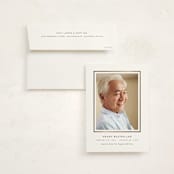 "l e g a c y" - Foil Press Memorial Cards in Cloud by Sara Hicks Malone - Card with Envelope