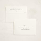 "A Life Remembered" - Foil Press Memorial Cards in Vanilla by Joyce Pinheiro - FREE Recipient Addressing