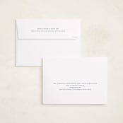 "minimalist" - Memorial Cards in Denim by Jennifer Postorino - FREE Recipient Addressing