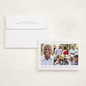 "minimalist" - Memorial Cards in Denim by Jennifer Postorino - Card with Envelope