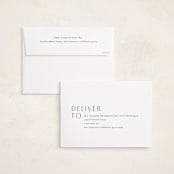 "Faithful" - Memorial Cards in Cotton by letterfix - FREE Recipient Addressing