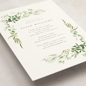 "Verdure" - Memorial Cards in Garden by Leah Bisch - Detail