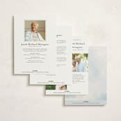 "Gods Creation" - Memorial Cards in Nature by Petra Kern - Back of Card Options