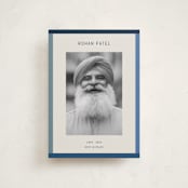 "Wide Frame" - Memorial Cards in Ocean by Kelly Watkins - Front