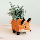 "Fox Planter" - Planters in orange by LIKHA