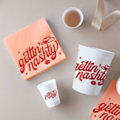 "Gettin' Nashty Plastic Shot Glass, set of 12" - Paper and Plastic Cups in white by ForYourParty