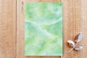 "Peace & Joy Dove" - Stationery in Pear by Red Impressionz - Back of Card