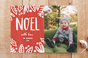"Bold Foliage" - Stationery in Cinnamon by Kate Sorensen - Front