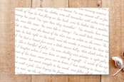 "Santa Paws" - Stationery in jolly by Shannon - Back of Card