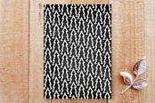"Simply Thank You" - Stationery in Chalkboard by Three Wings North - Back of Card