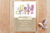 "Wholly Craft" - Stationery in pastel by Shannon - Front