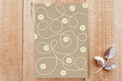 "Wholly Craft" - Stationery in pastel by Shannon - Back of Card