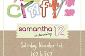 "Wholly Craft" - Stationery in pastel by Shannon - Close-Up