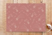"Wishes and Fishes" - Stationery in rosy by Shannon - Back of Card