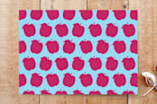 "Baskets of Fun" - Stationery in blue sky by Shannon - Back of Card
