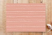 "Baby Hearts" - Stationery in cloud by Krissy Bengtson - Back of Card