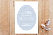 "Speckled Egg" - Stationery in Sky by Amber Barkley - Front