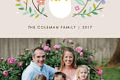 "Hatched Easter Photo Card" - Stationery in Beige by Amber Barkley - Close-Up