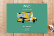 "Child's Graduation Party" - Stationery in Classic Chalkboard Green by Nathan Poland - Front