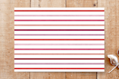 "Hugs & Kisses 2-Photo Card" - Stationery in Crimson by Amber Barkley - Back of Card
