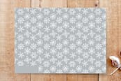 "Like a Snowflake" - Stationery in Whisper by Three Wings North - Back of Card
