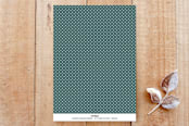 "Peace and Love and Hope" - Stationery in Seashore by Liza Liss - Back of Card