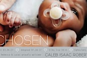 "Chosen Child" - Stationery in Whisper by Three Wings North - Close-Up