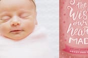"She is the wish" - Stationery in Rose by Shannon - Close-Up
