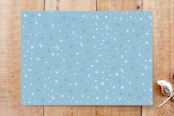 "he is the dream" - Stationery in powder by Shannon - Back of Card