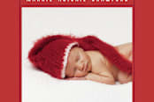 "Early Christmas Present Birth Announcement" - Stationery in Berry by Amber Barkley - Close-Up