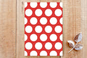 "Paw Prints" - Stationery in Snow by Lauren Chism - Back of Card