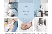"Our Journey Begins Here" - Stationery in Sky by Bethany McDonald - Close-Up