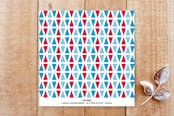 "Making Business Bright Corporate Holiday Card" - Stationery in Berry by Luckybug Designs - Back of Card