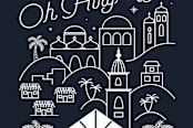 "Holy" - Stationery in Midnight by Joanna Griffin - Close-Up