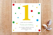 "Sweet First" - Stationery in Circus by Nicole Winn - Front