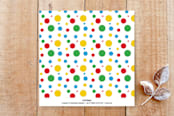 "Sweet First" - Stationery in Circus by Nicole Winn - Back of Card