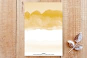 "Brightly Calm" - Stationery in Sunrise by Shannon - Back of Card
