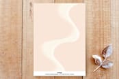 "First Tracks" - Stationery in Spruce by Shannon - Back of Card