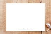 "Happiest Of Holiday Cards" - Stationery in Snowflake by Amanda Houston - Back of Card