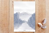 "Quiet Peace" - Stationery in Cool by Shannon - Back of Card